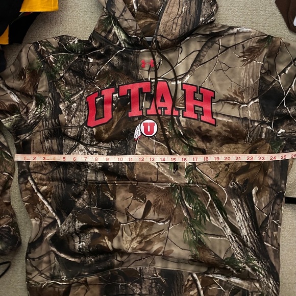 Under Armour Utah Camo Jacket Mens Size XL - Picture 5 of 6
